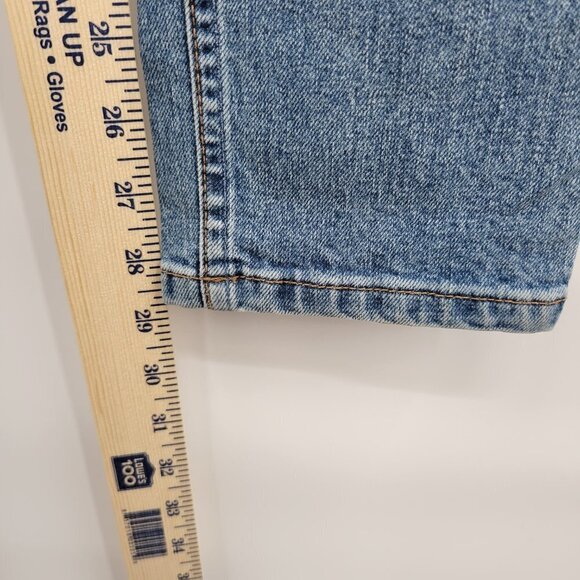 Reformation Women Blue Serena High Waist Skinny Distressed Button Jeans Size 27 - Picture 10 of 14